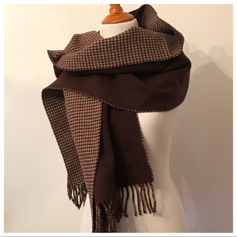 Lauren by Ralph Lauren Oversize scarf wool blend